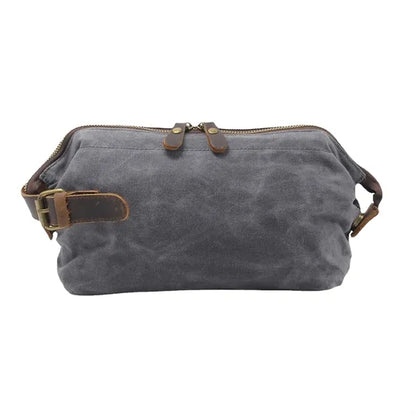 Waxed Canvas Toiletry Bag