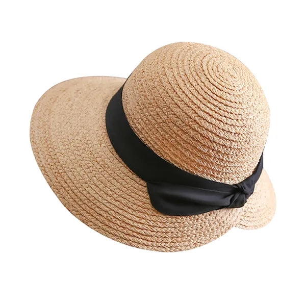 Women Wide Brim Sun Straw Hat