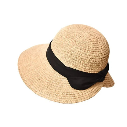 Women Wide Brim Sun Straw Hat