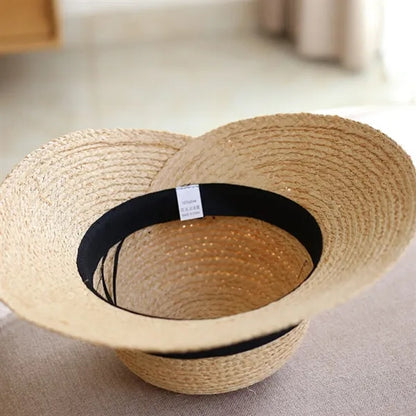 Women Wide Brim Sun Straw Hat