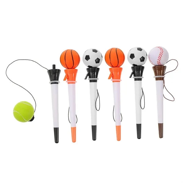 Sports Ball Spring Pen