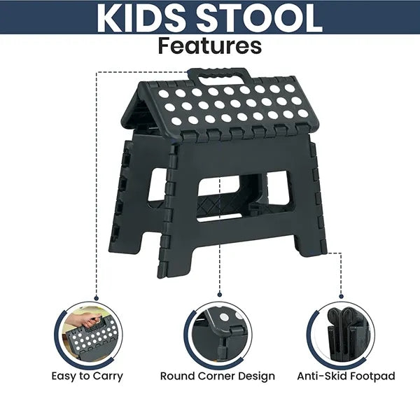Lightweight Plastic Foldable Step Stool