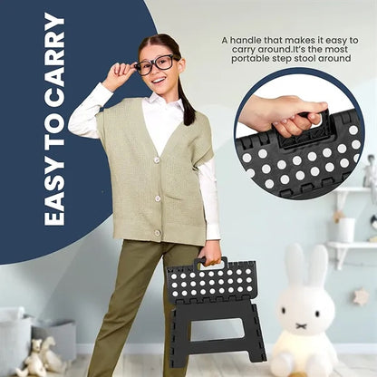 Lightweight Plastic Foldable Step Stool