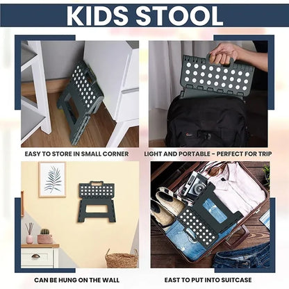 Lightweight Plastic Foldable Step Stool