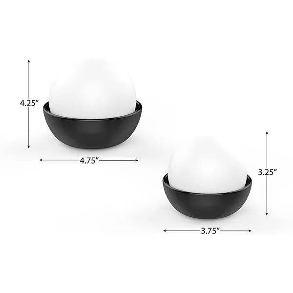 Set of 2 Non-Electric Ceramic Natural Humidifier