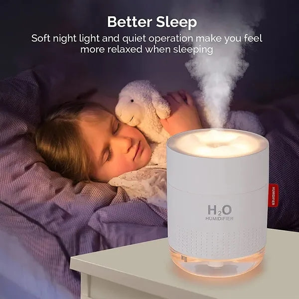 Portable 500ml USB Mini Cool Mist Humidifier