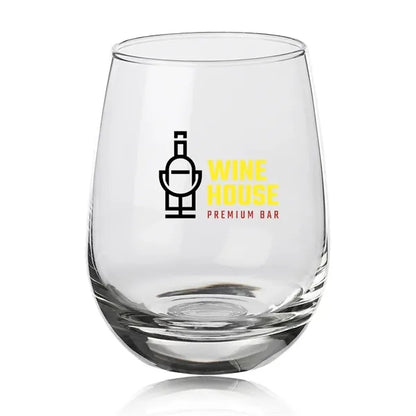 9 oz. Stemless Wine Glasses