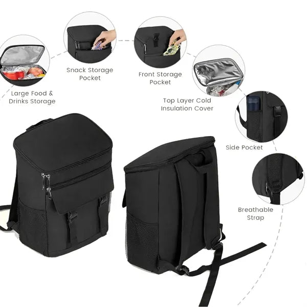 20L Insulated Backpack Cooler Bag