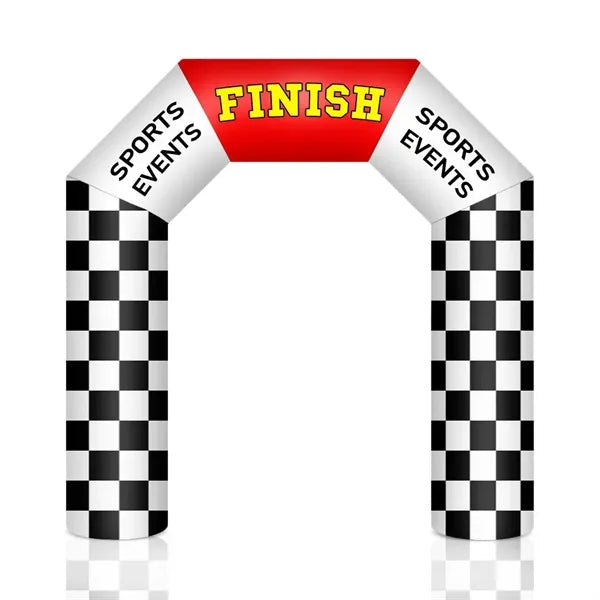 10' X 9' Continuous Air Blown Inflatable Arch