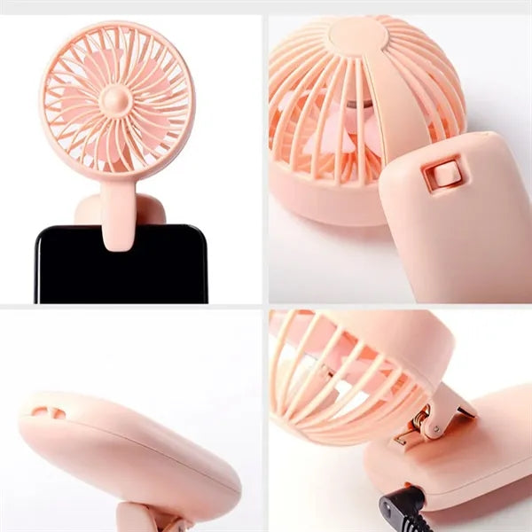 Mini Handheld Clip Fan