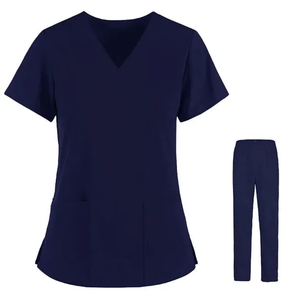 Scrubs Medical Uniform Top Pant Set