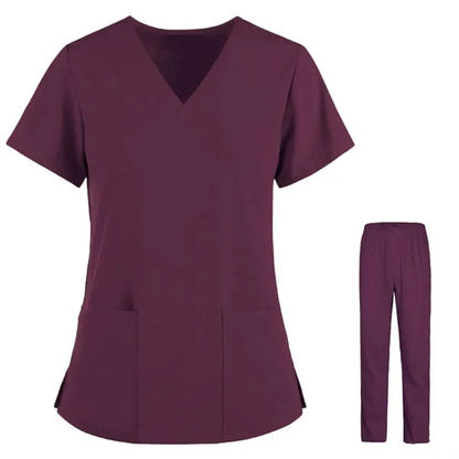 Scrubs Medical Uniform Top Pant Set