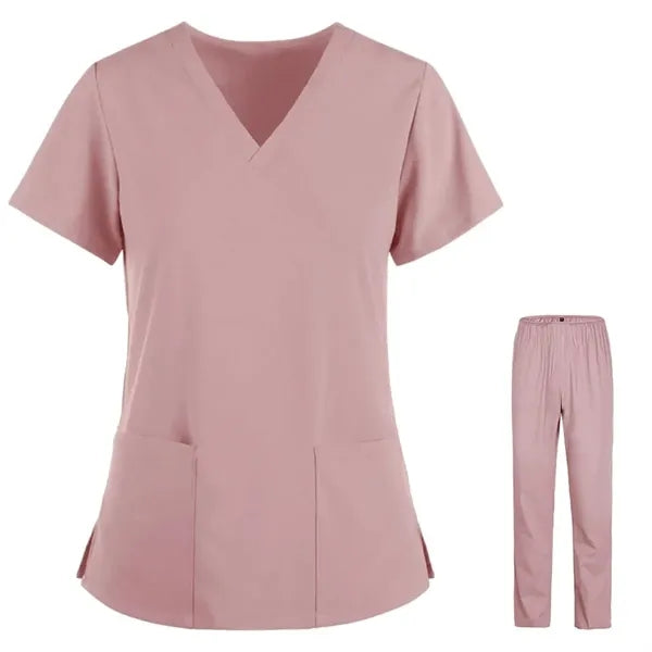 Scrubs Medical Uniform Top Pant Set