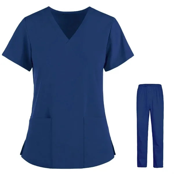Scrubs Medical Uniform Top Pant Set