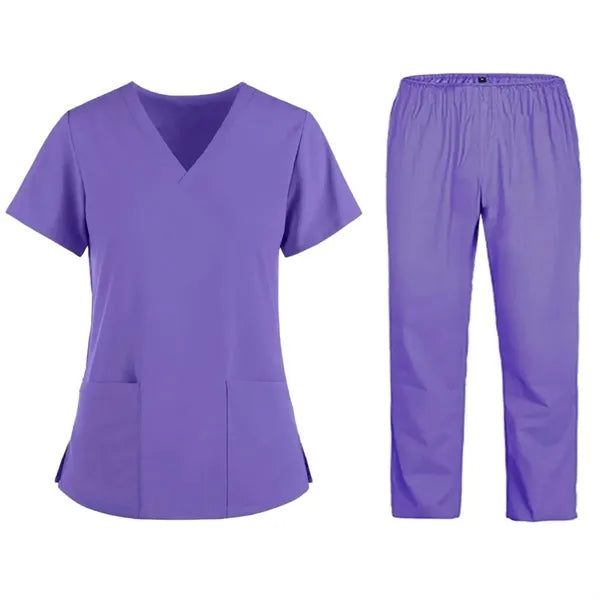 Scrubs Medical Uniform Top Pant Set