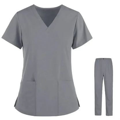 Scrubs Medical Uniform Top Pant Set
