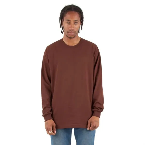 Shaka Wear Adult Max Heavyweight Long-Sleeve T-Shirt