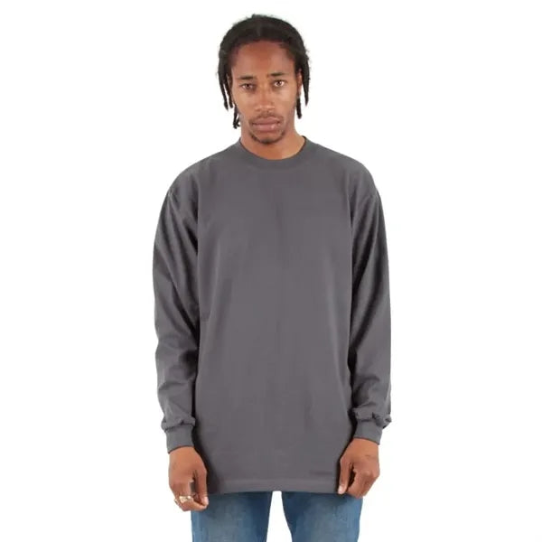 Shaka Wear Adult Max Heavyweight Long-Sleeve T-Shirt