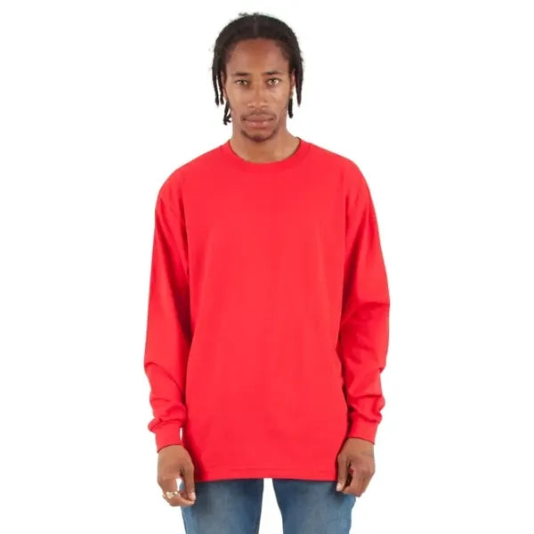 Shaka Wear Adult Max Heavyweight Long-Sleeve T-Shirt