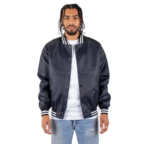 Shaka Wear Men's Varsity Bomber Jacket