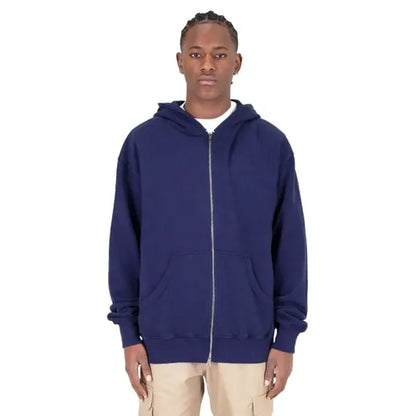 Shaka Wear Men's Garment Dye Double-Zip Hooded Sweatshirt