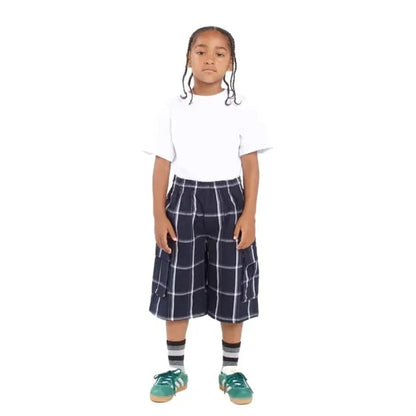 Shaka Wear Youth Plaid Shorts