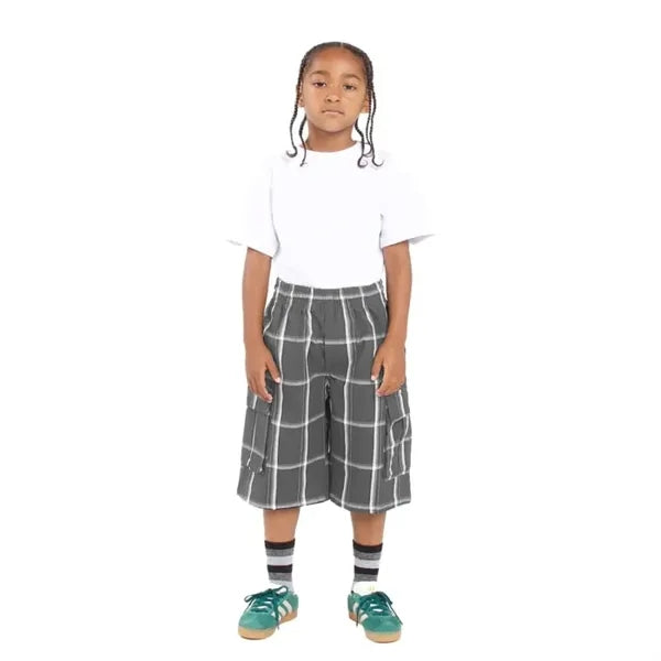 Shaka Wear Youth Plaid Shorts