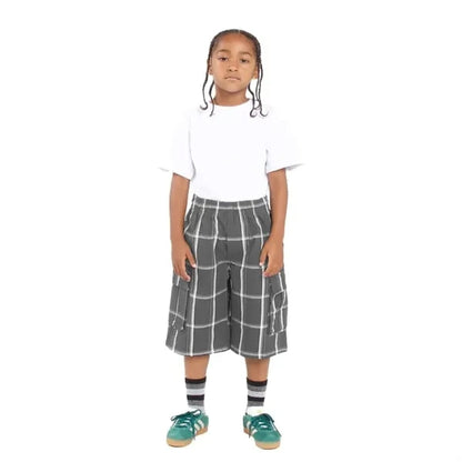 Shaka Wear Youth Plaid Shorts