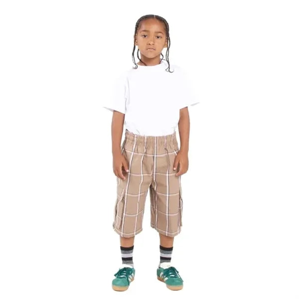 Shaka Wear Youth Plaid Shorts