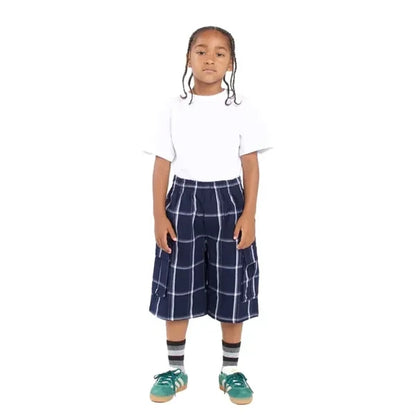 Shaka Wear Youth Plaid Shorts