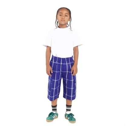 Shaka Wear Youth Plaid Shorts