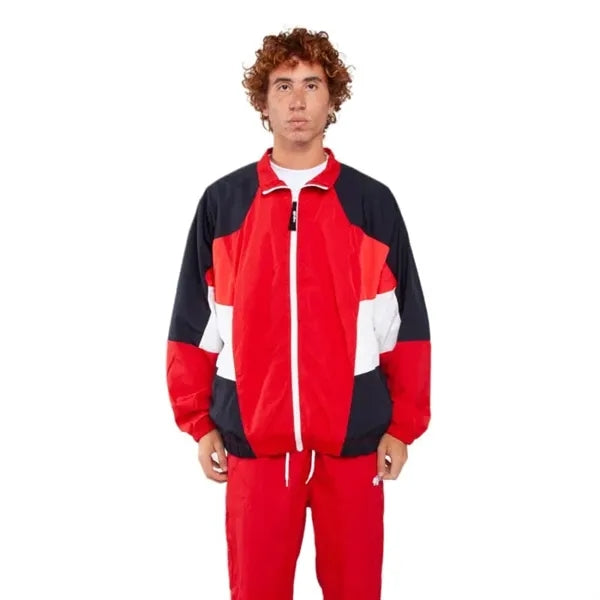 Shaka Wear Men's Nylon Track Jacket