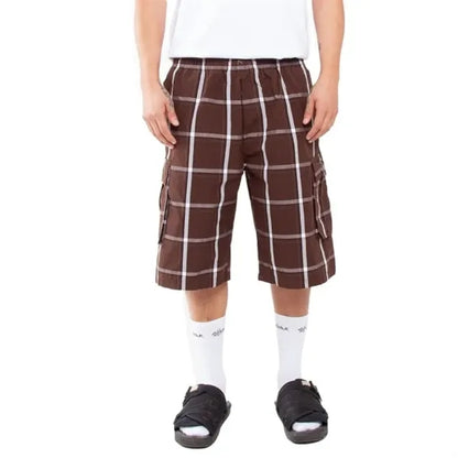 Shaka Wear Unisex Plaid Shorts