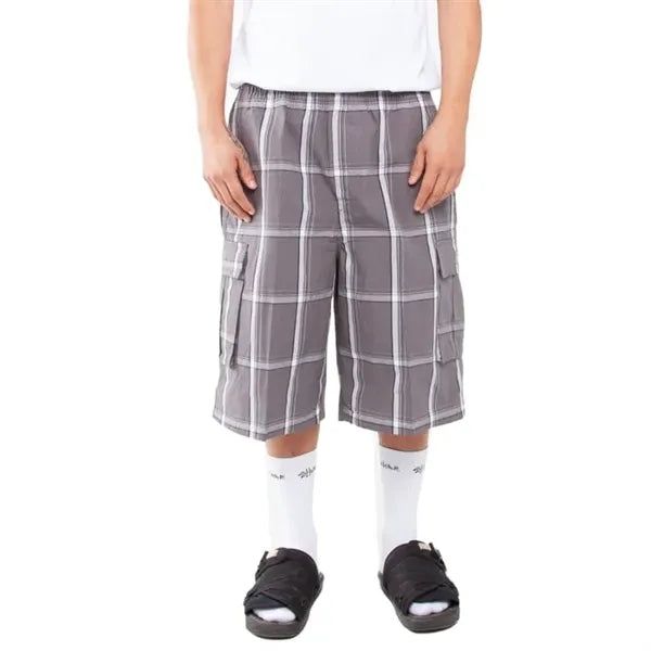 Shaka Wear Unisex Plaid Shorts