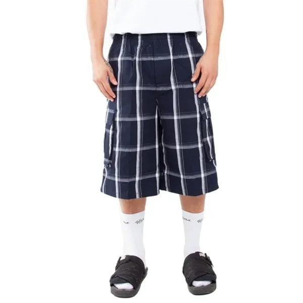 Shaka Wear Unisex Plaid Shorts