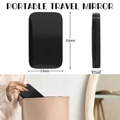 USB Rechargeable Handheld LED Makeup Mirror