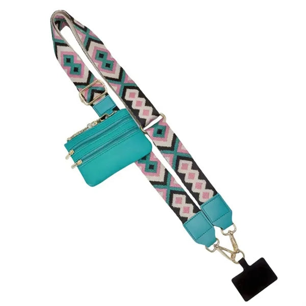 Phone Lanyard Adjustable Wallet Crossbody