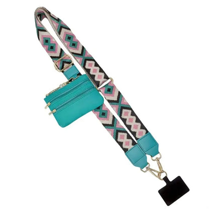Phone Lanyard Adjustable Wallet Crossbody