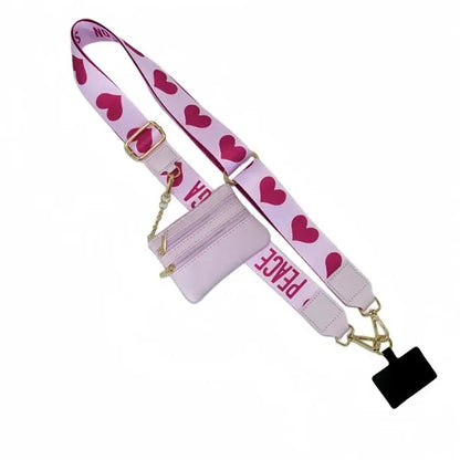 Phone Lanyard Adjustable Wallet Crossbody