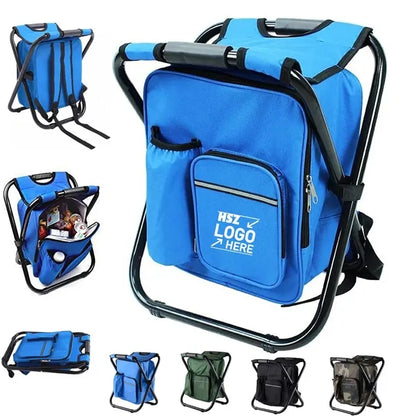 3 in 1 Portable Backpack Cooler Chair