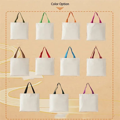 10 OZ. Natural Cotton Fiber Tote Bags (14"x16")