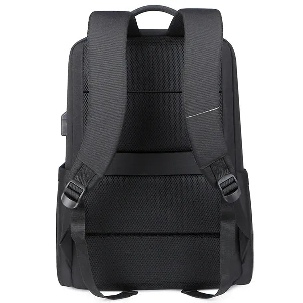 Anti-theft Waterproof Men Business USB Port Laptop Backpack