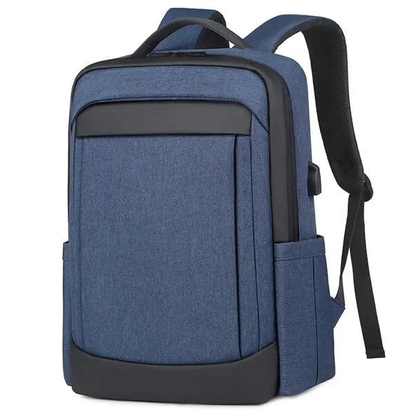 Anti-theft Waterproof Men Business USB Port Laptop Backpack