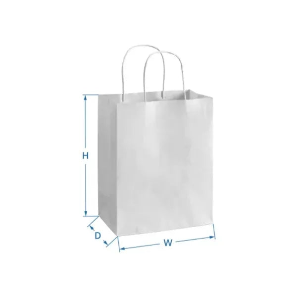White Paper Shopping Bags