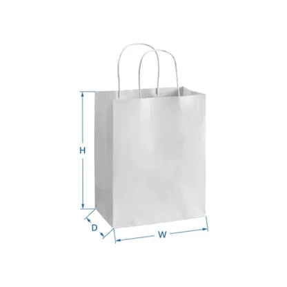 White Paper Shopping Bags