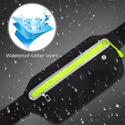 Waterproof Large Fanny Pack Slim Waist Bag
