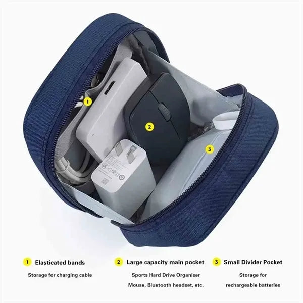 Portable Travel Cable Bag