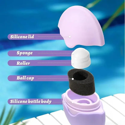 Refillable Roll on Sunscreen Applicator