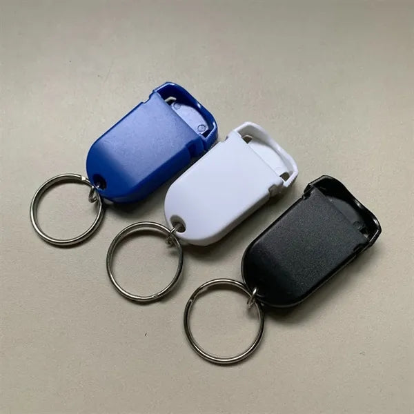 Small pill box comes with a key chain