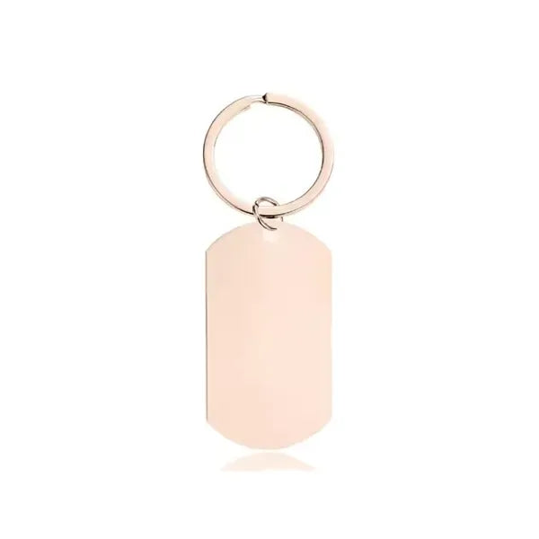 Laser Metal Keychain